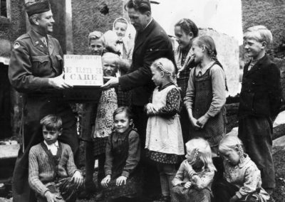 Vergabe eines CARE-Pakets in Lessach